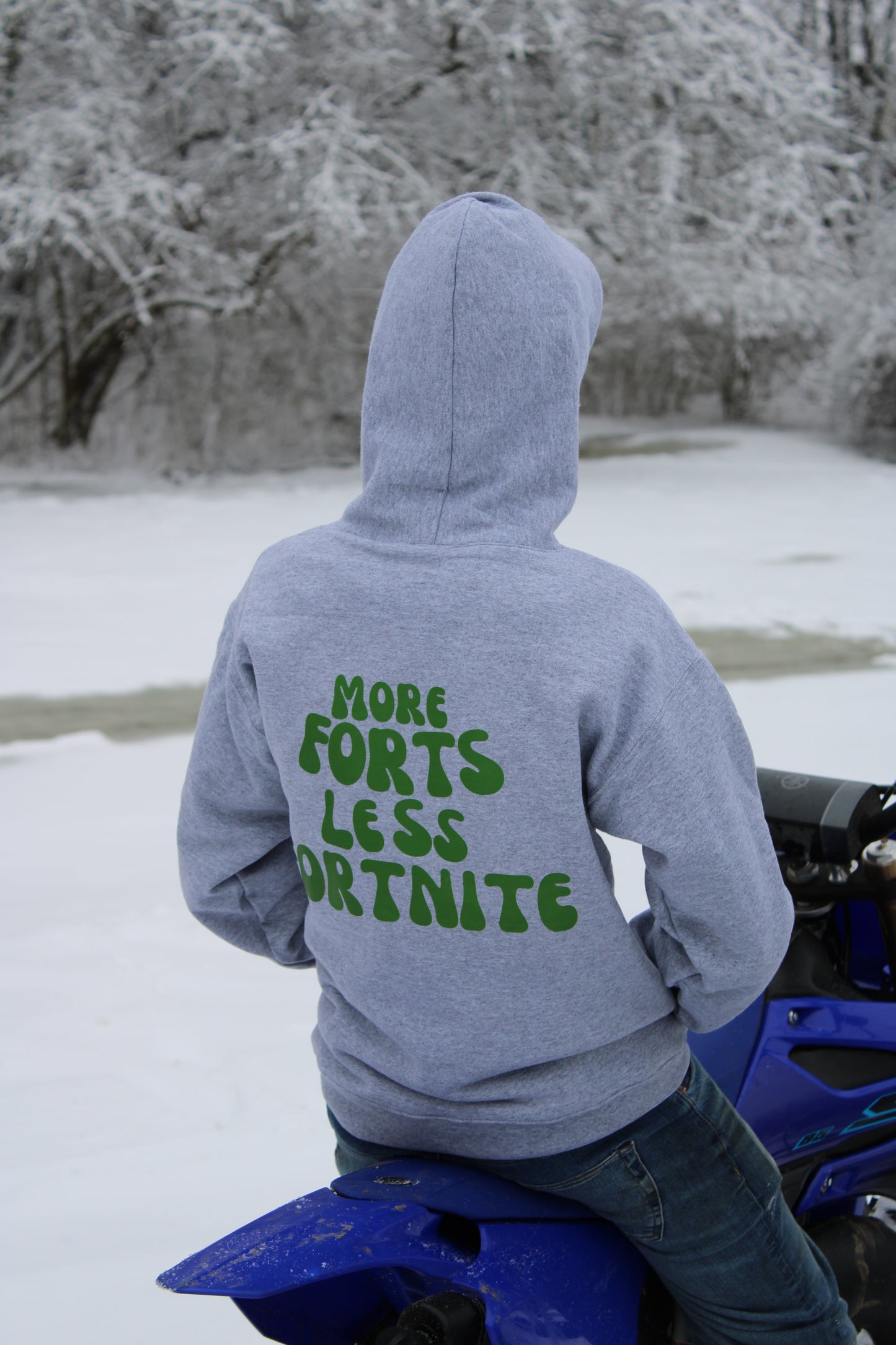 More Forts Less Fortnite HOODIE